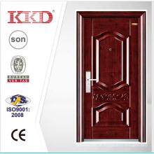 Populärer Entwurf Wohn Stahl Eintrag Tür KKD-103 Made In China vor der Tür